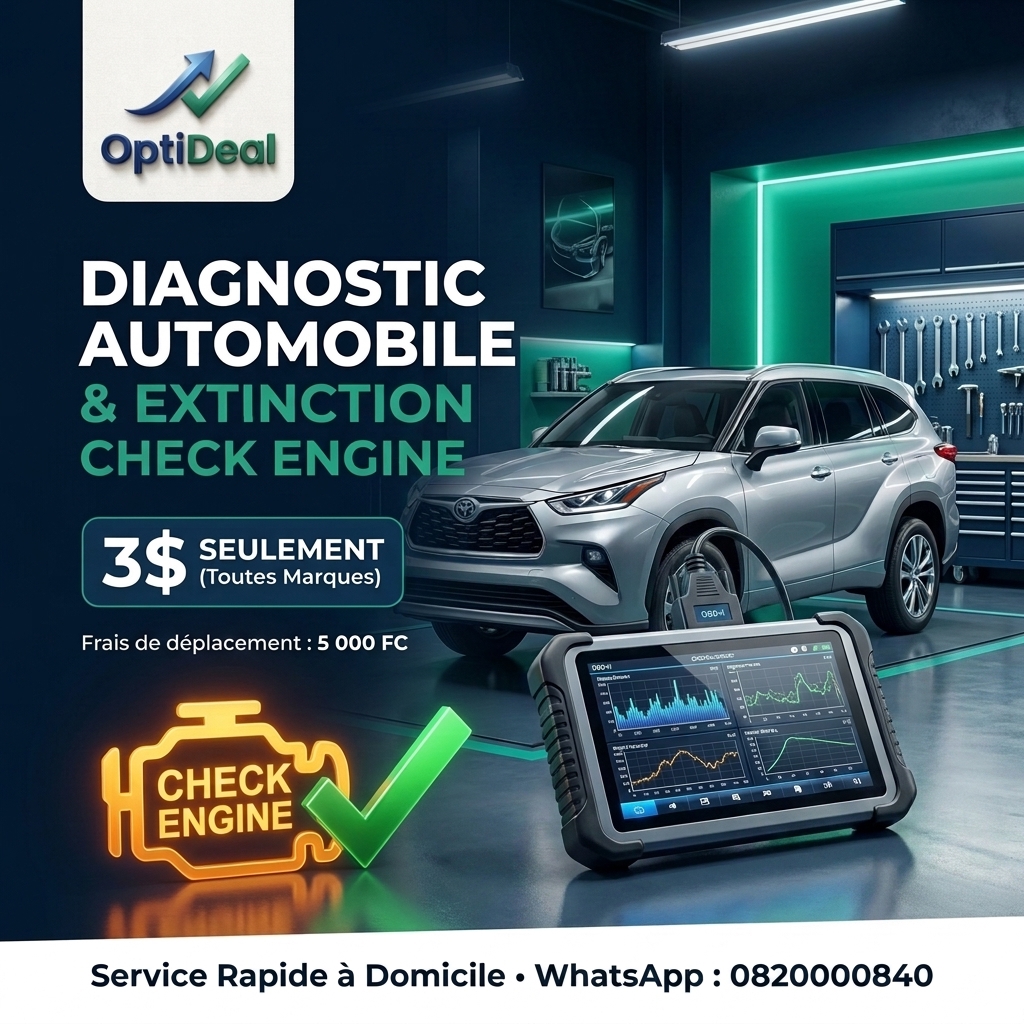 Diagnostic Automobile OBD-II - OptiDeal